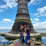 Proud to help Whiteford Point Lighthouse shine again
